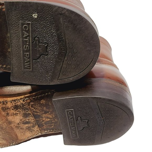 Justin Boots Roper Cowboy Boots Men's Size 8.5 - Picture 10 of 12